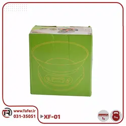 ترازوی آشپزخانه کاسه دار 5 کیلوگرم مدل XF01 | تافر