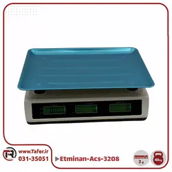 ترازو فروشگاهی 40کیلویی اطمینان مدل ACS-3208 | تافر