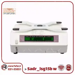 ترازو لیبل پرینتر 30 کیلویی صدر مدل SADR-LSG15B-W
