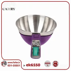 ترازوی آشپزخانه کاسه دار 5 کیلوگرم EK6550