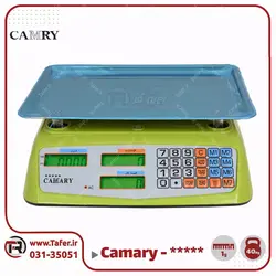 ترازوی فروشگاهی 40 کیلوگرم با دقت 1 گرم camary sabz