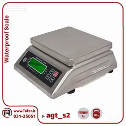 ترازوی صنعتی استیل ضد آب 30 کیلوگرم AGT-S2