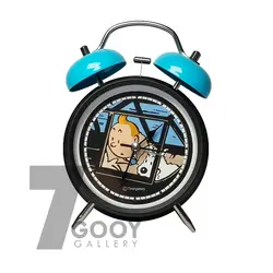 ساعت تن تن قطر 10 سانت - طرح تن تن در هواپیما