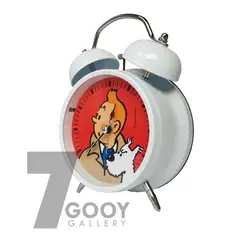 ساعت تن تن قطر 10 سانت - طرح تن تن و میلو متعجب