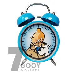 ساعت تن تن قطر 10 سانت - طرح تن تن و میلو متعجب