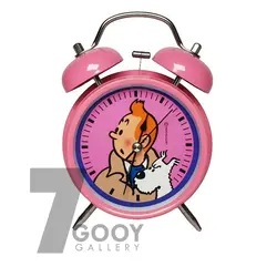 ساعت تن تن قطر 10 سانت - طرح تن تن و میلو متعجب