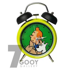 ساعت تن تن قطر 10 سانت - طرح تن تن و میلو متعجب