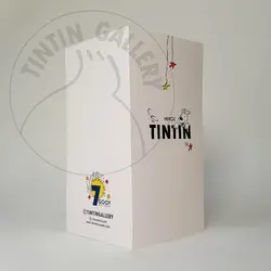 کارت تبریک سه بعدی (پاپ آپ) تن تن و کوییک و فلوپک