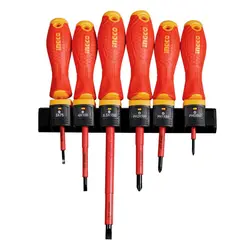 مجموعه 6 عددی پیچ گوشتی عایق برق اینکو مدل HKISD0608