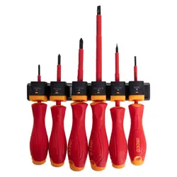 مجموعه 6 عددی پیچ گوشتی عایق برق اینکو مدل HKISD0608