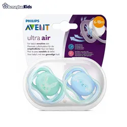 پستانک سیلیکونی 6 تا 18 ماه Philips Avent طرح خرگوش و جوجه تیغی