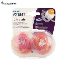 پستانک 6 تا 18 ماه Philips Avent طرح فرشته و یونی کورن