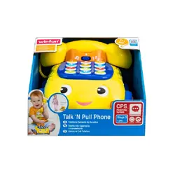 اسباب بازی تلفن موزیکال چرخ‌دار وین فان