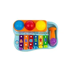 اسباب بازی موزیکال بلز و چکش هولا کد 856