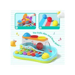 اسباب بازی موزیکال بلز و چکش هولا کد 856