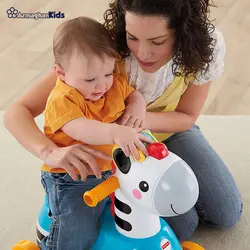 چهارچرخه کودک فیشر پرایس مدل Rollin Tunes Zebra