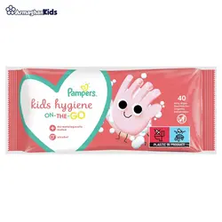 دستمال مرطوب بهداشتی پمپرز Pampers مدل Kids Hygiene