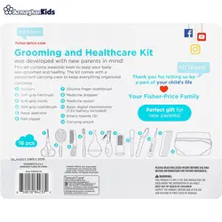 کیت نظافت و آراستگی نوزاد اسمارت کر فیشر پرایس 16 تکه | Fisherprice