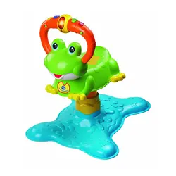 صندلی موزیکال کودک وی تک طرح قورباغه