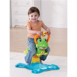 صندلی موزیکال کودک وی تک طرح قورباغه
