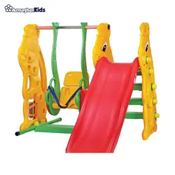 مجموعه تاب و سرسره طرح خرگوش و کفشدوزک