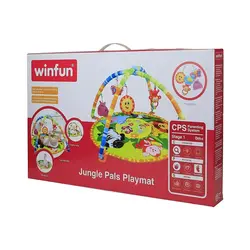 تشک بازی نوزاد طرح جنگل وین فان | winfun
