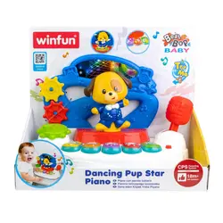 پیانو موزیکال طرح سگ پاپ استار وین فان | winfun 000796