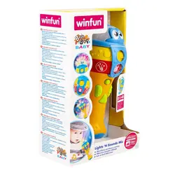 میکروفون چراغدار موزیکال وین فان | Winfun 001803
