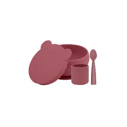 ست ظرف غذای کودک سیلیکونی مینیک اوی اوی | minikoioi