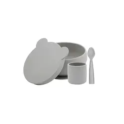 ست ظرف غذای کودک سیلیکونی مینیک اوی اوی | minikoioi