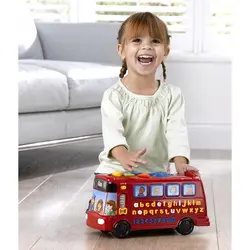 اتوبوس موزیکال هوش و سرگرمی وی تک Playtime Bus with phonics vtech 150003