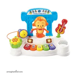 اسباب بازی موزیکال vtech مدل Dancing Monkey Piano