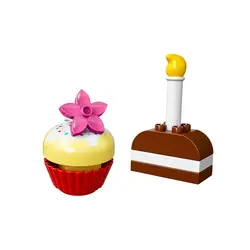 اولین کیک و کاپ کیک من لگو شماره 10850 | LEGO My First Cakes لگو ۱۰۸۵۰