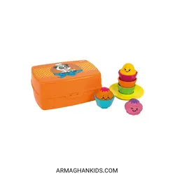 سبد کاپ کیک‌های رنگی TOMY
