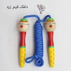 طناب بازی کودک پیکاردو با دسته چوبی