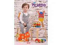 صندلی چوبی پیکاردو مدل گربه