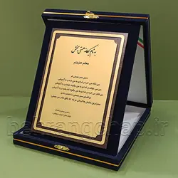 جعبه لوح تقدیر جیر LT102