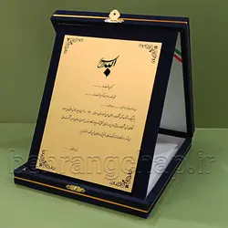 جعبه لوح تقدیر جیر LT103