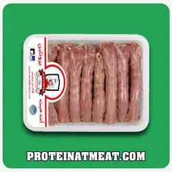 گردن مرغ بدون پوست یک کیلویی