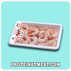 میگو پاک شده متوسط یک کیلویی