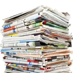 روزنامه باطله آکبند 3 کیلویی ورق بزرگ