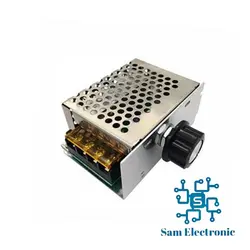 دیمر 4 کیلووات SCR - ولتاژ 220 ولت AC مدل قابدار