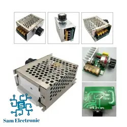 دیمر 4 کیلووات SCR - ولتاژ 220 ولت AC مدل قابدار
