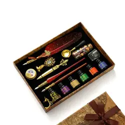 ست خوشنویسی لوکس طرح الیزابت رنگ قرمز