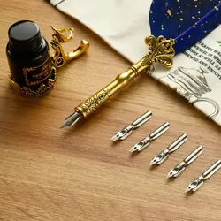 ست خوشنویسی لوکس طرح الیزابت رنگ آبی