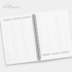 مجموعه برگه تمرین گوتیک فرم تکستورا بیسیک