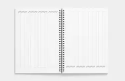 مجموعه برگه تمرین گوتیک فرم تکستورا بیسیک