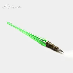 ست خوشنویسی طرح ۵ شیشه‌ای رنگ سبز