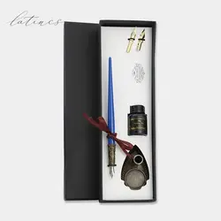 ست خوشنویسی طرح ۵ چوبی رنگ آبی