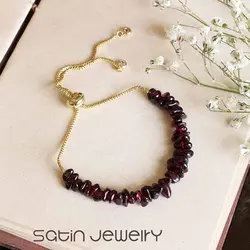 دستبند گارنت آسانسوری